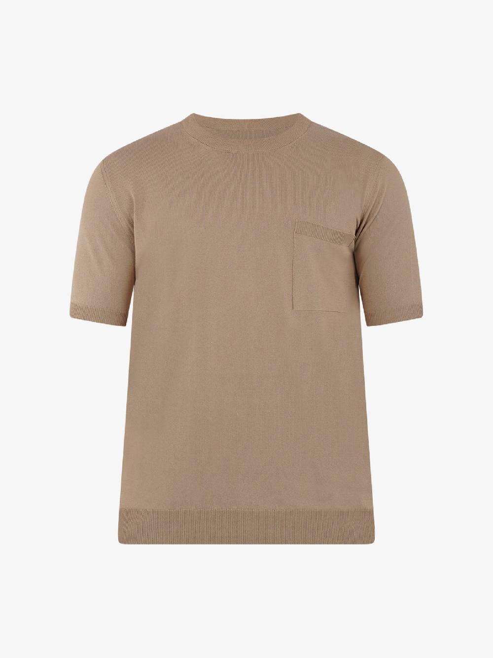 AMARANTO Maglia B9B0021 Uomo Cotone Beige