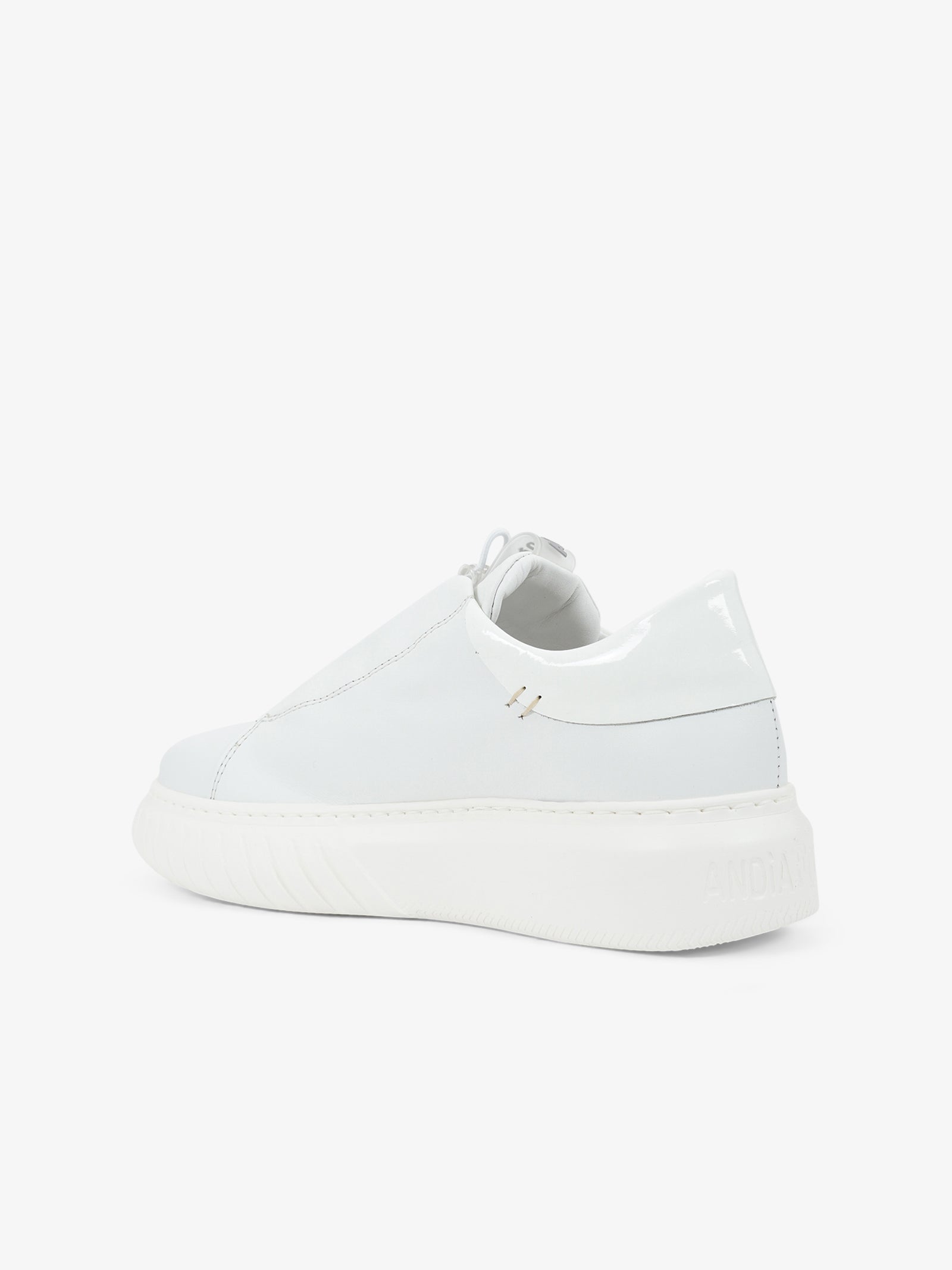 ANDIAFORA Scarpe Basse LIBI CUT Donna Pelle Bianco