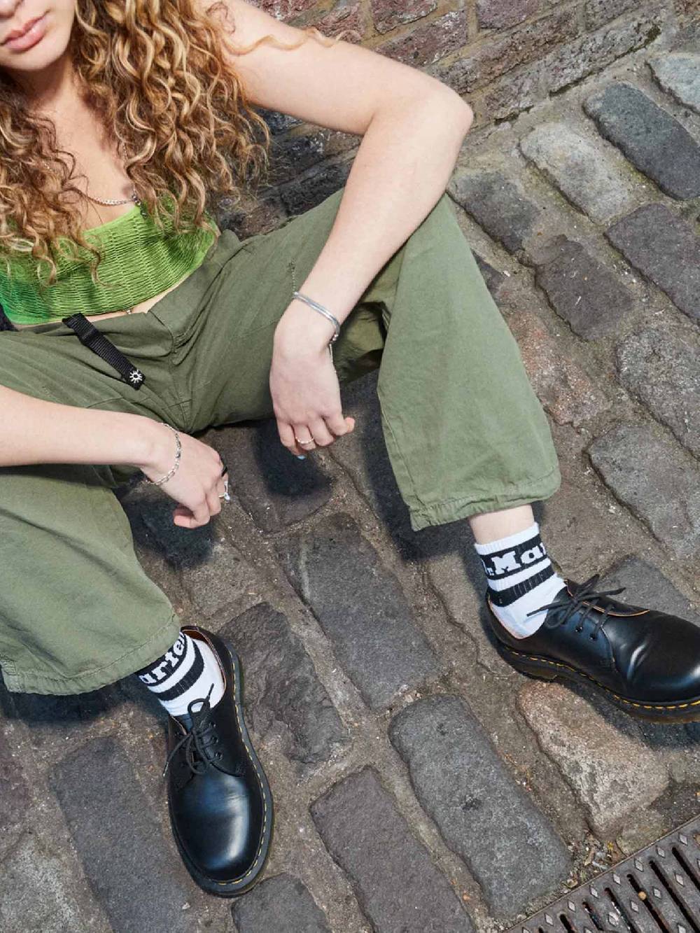 DR. MARTENS Anfibi Di Pelle 1460 BEX Smooth Uomo Nero