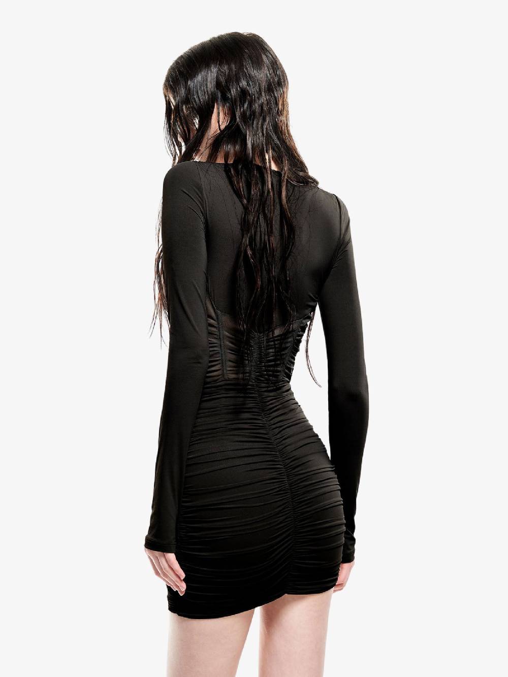 ANIYE BY Abito Corto Bustier Sally Donna Nero