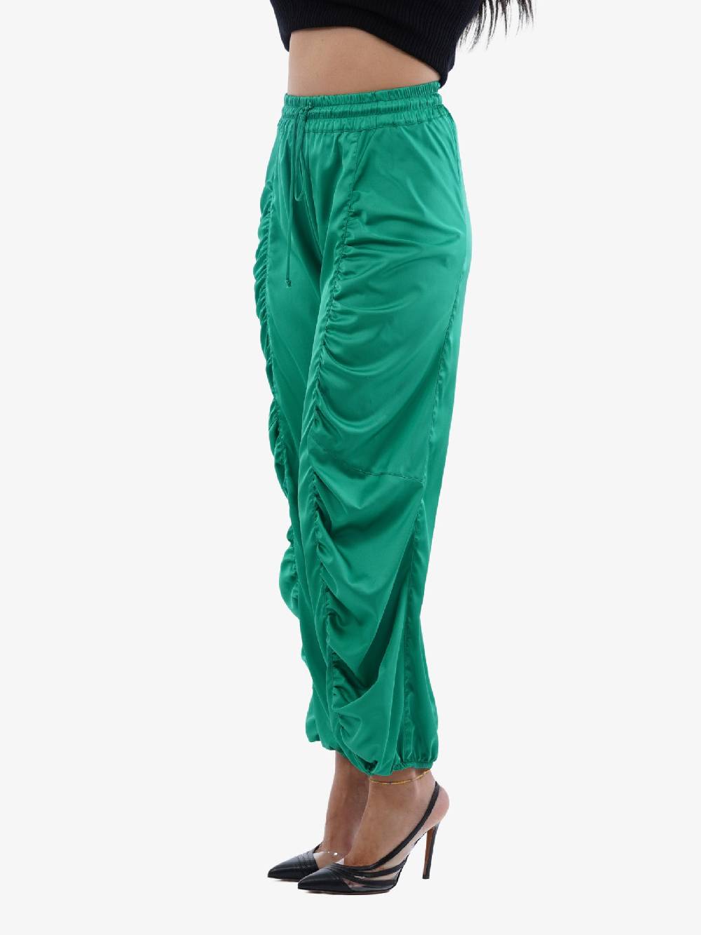 ANIYE BY Pantalone Jogging Verde Eda Donna