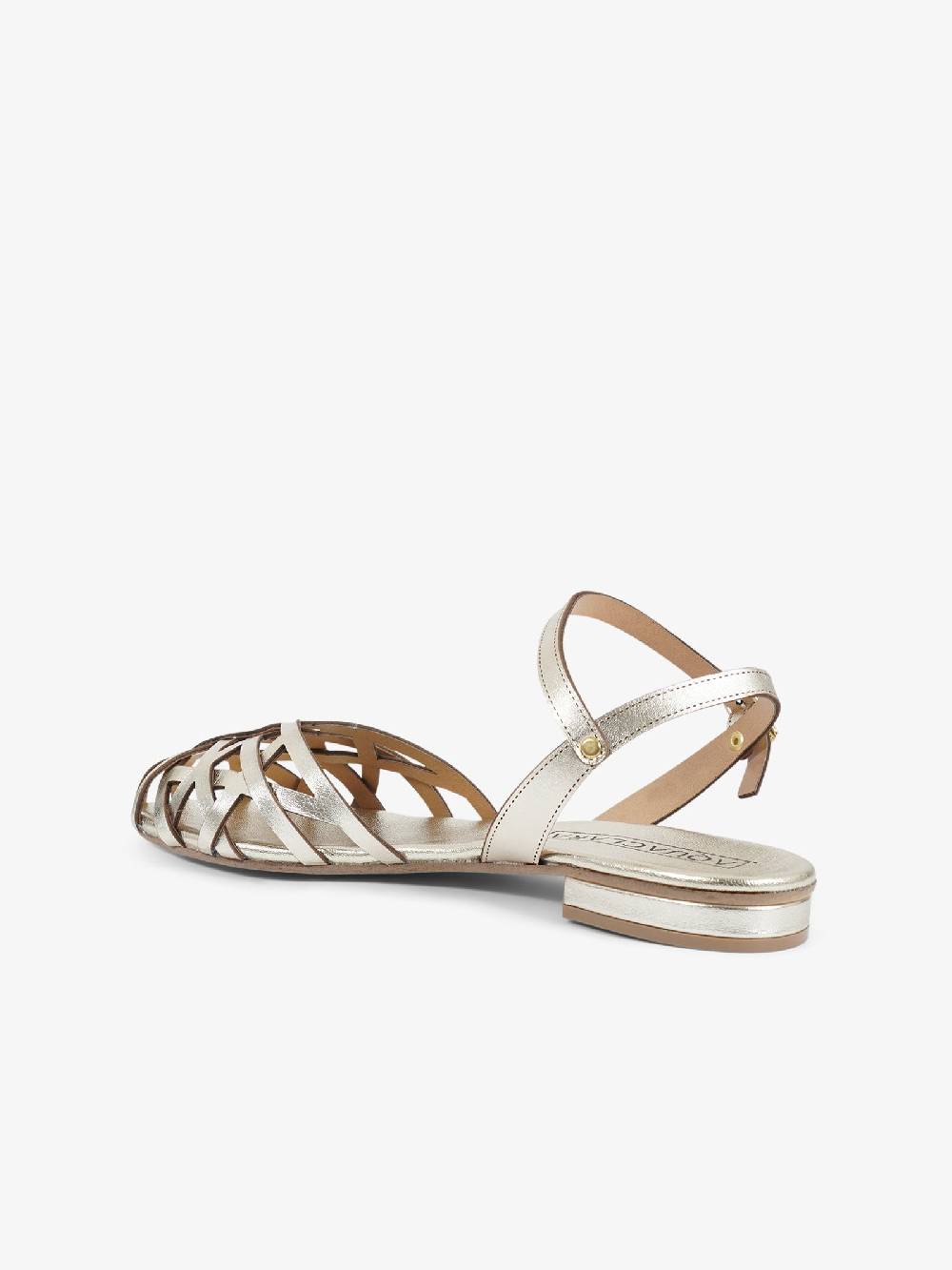 AQUACLARA Sandali Bassi ITACA-20 Donna Pelle Oro