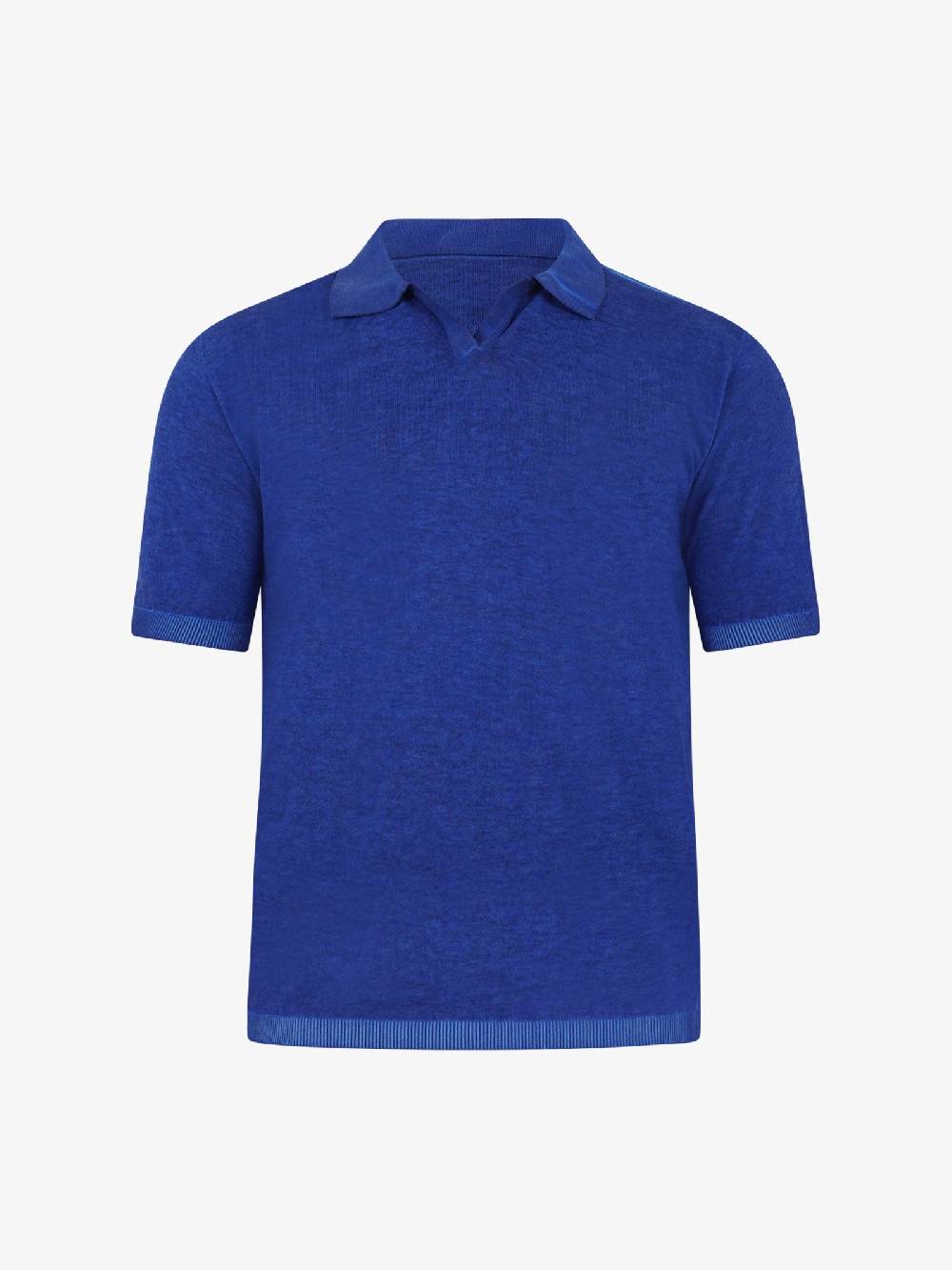 AROVESCIO Polo DERBY F15 NATURAL Uomo Cotone Blu