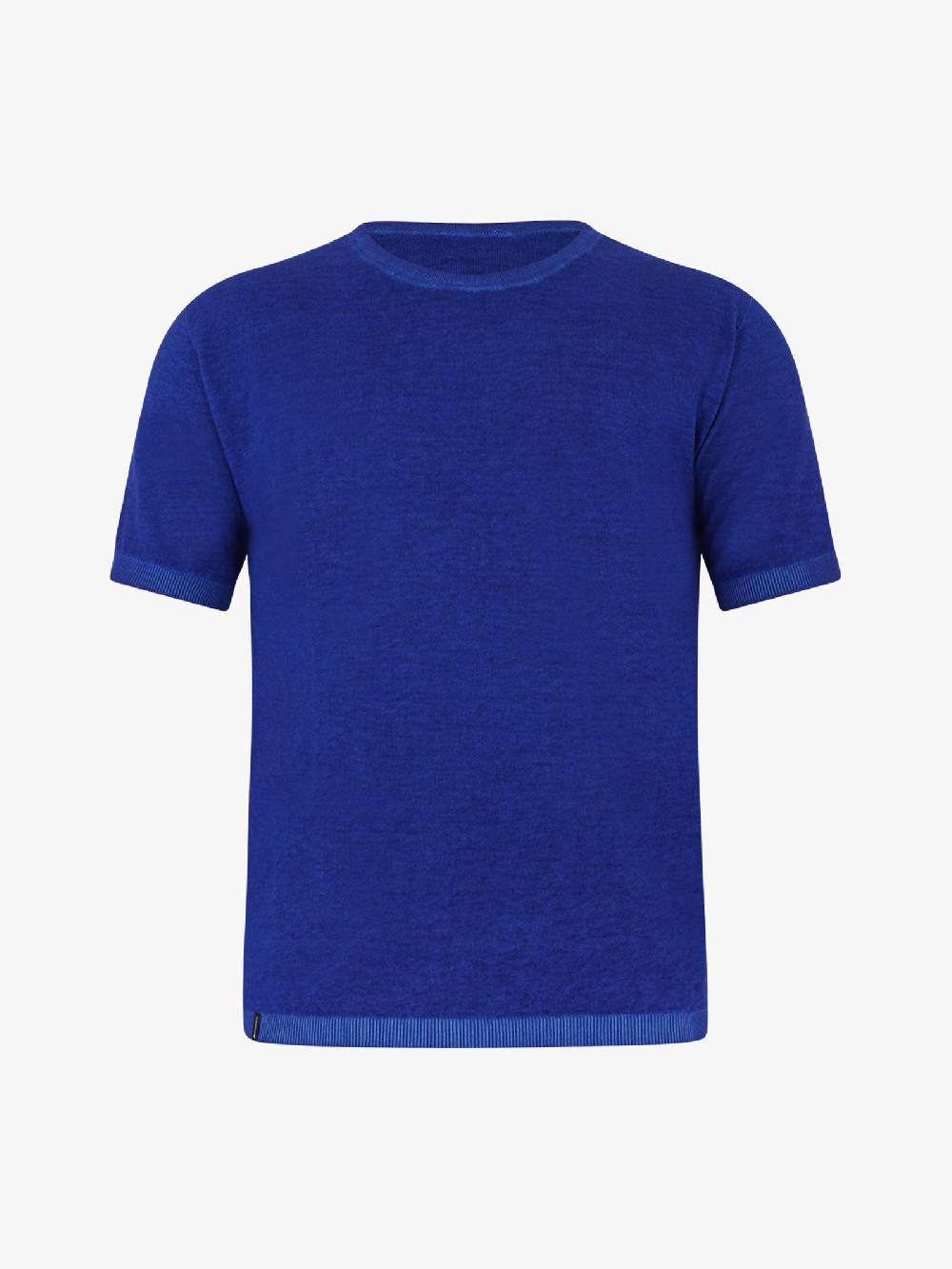 AROVESCIO T-shirt F15 NATURA Uomo Cotone Blu