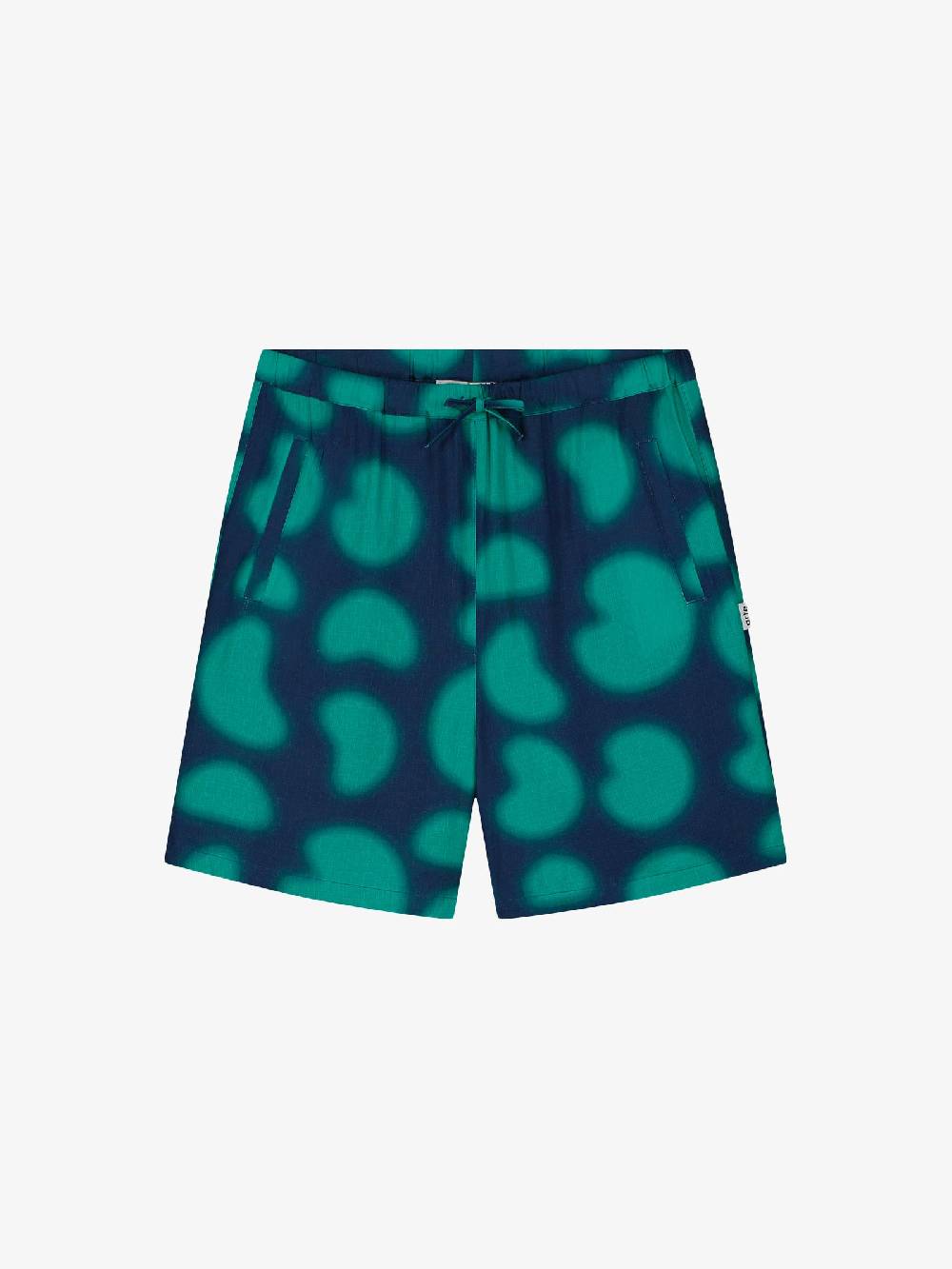 ARTE ANTWERP Shorts Stolp uomo in viscosa blu