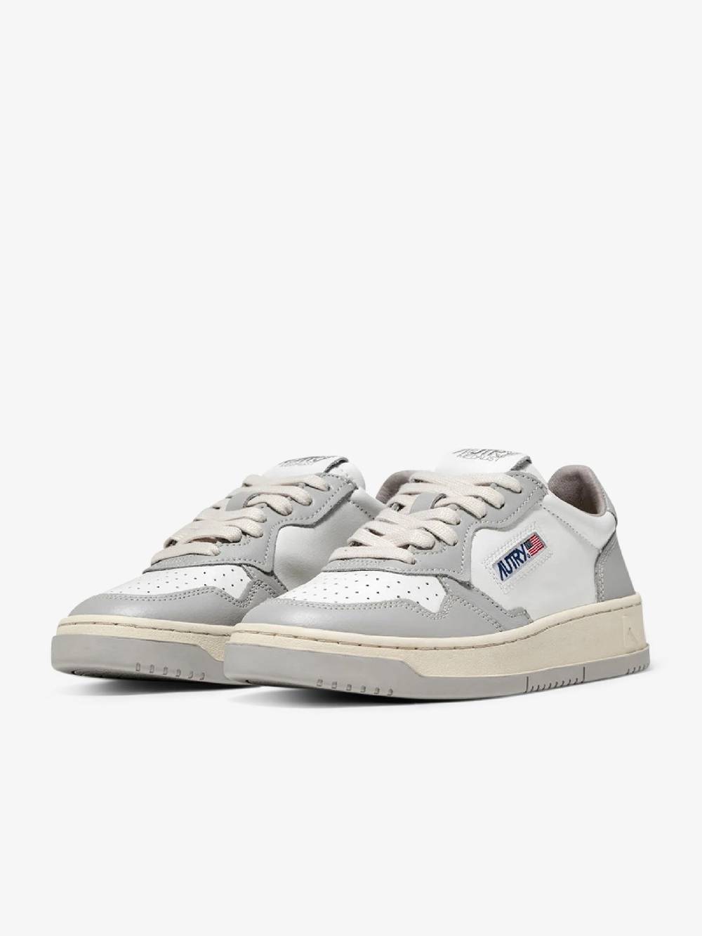 AUTRY Sneakers Medalist Low AULM Uomo Pelle Bianco