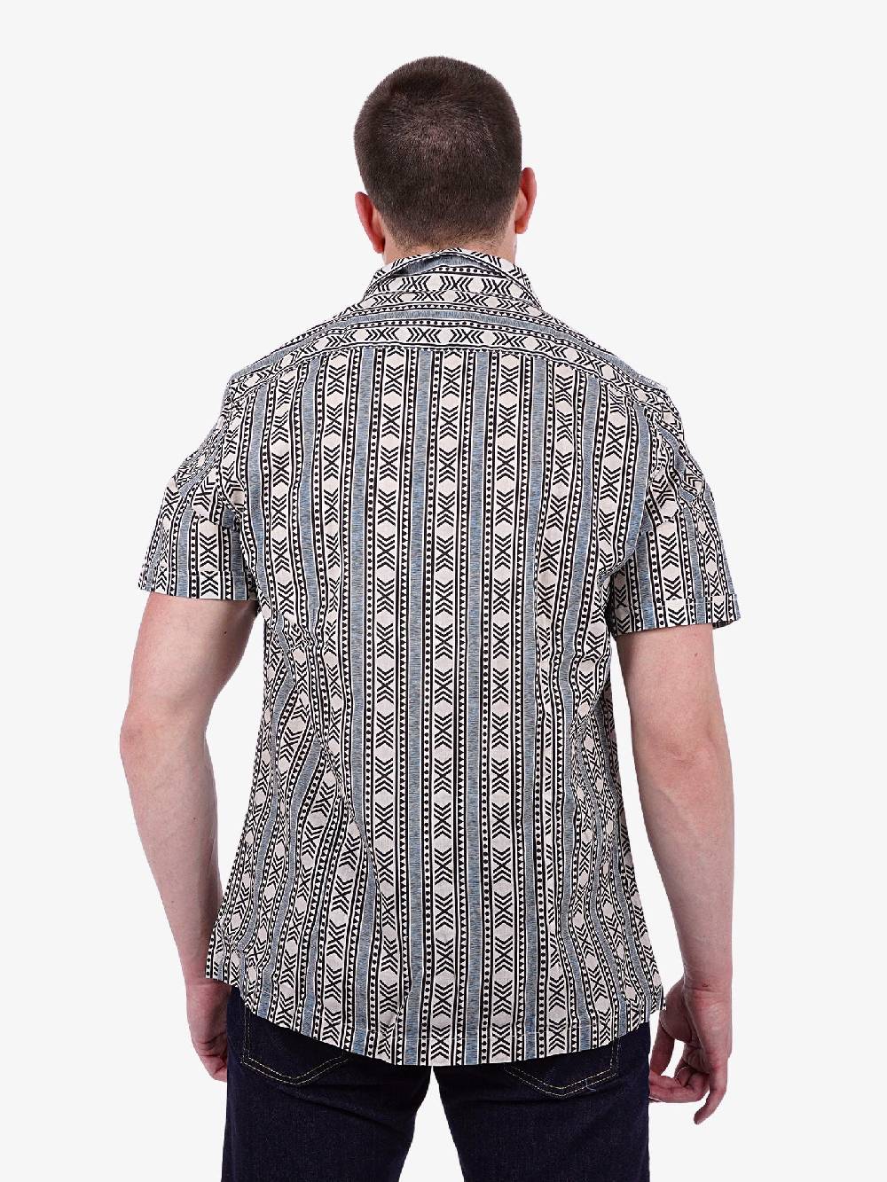 BASTONCINO Camicia A Fantasia Hawaii Uomo