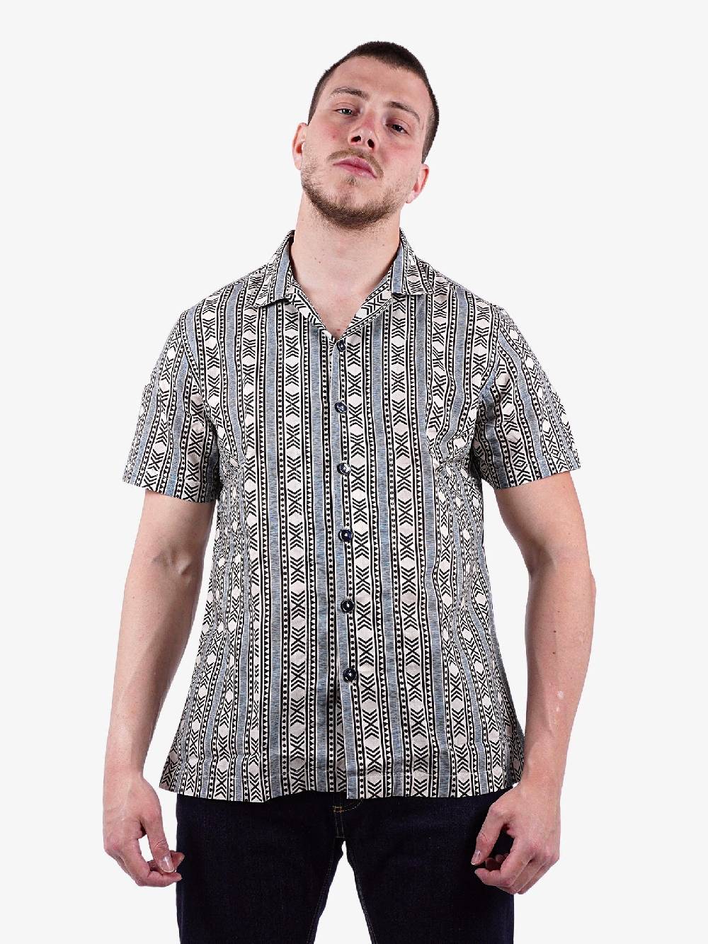 BASTONCINO Camicia a fantasia Hawaii uomo