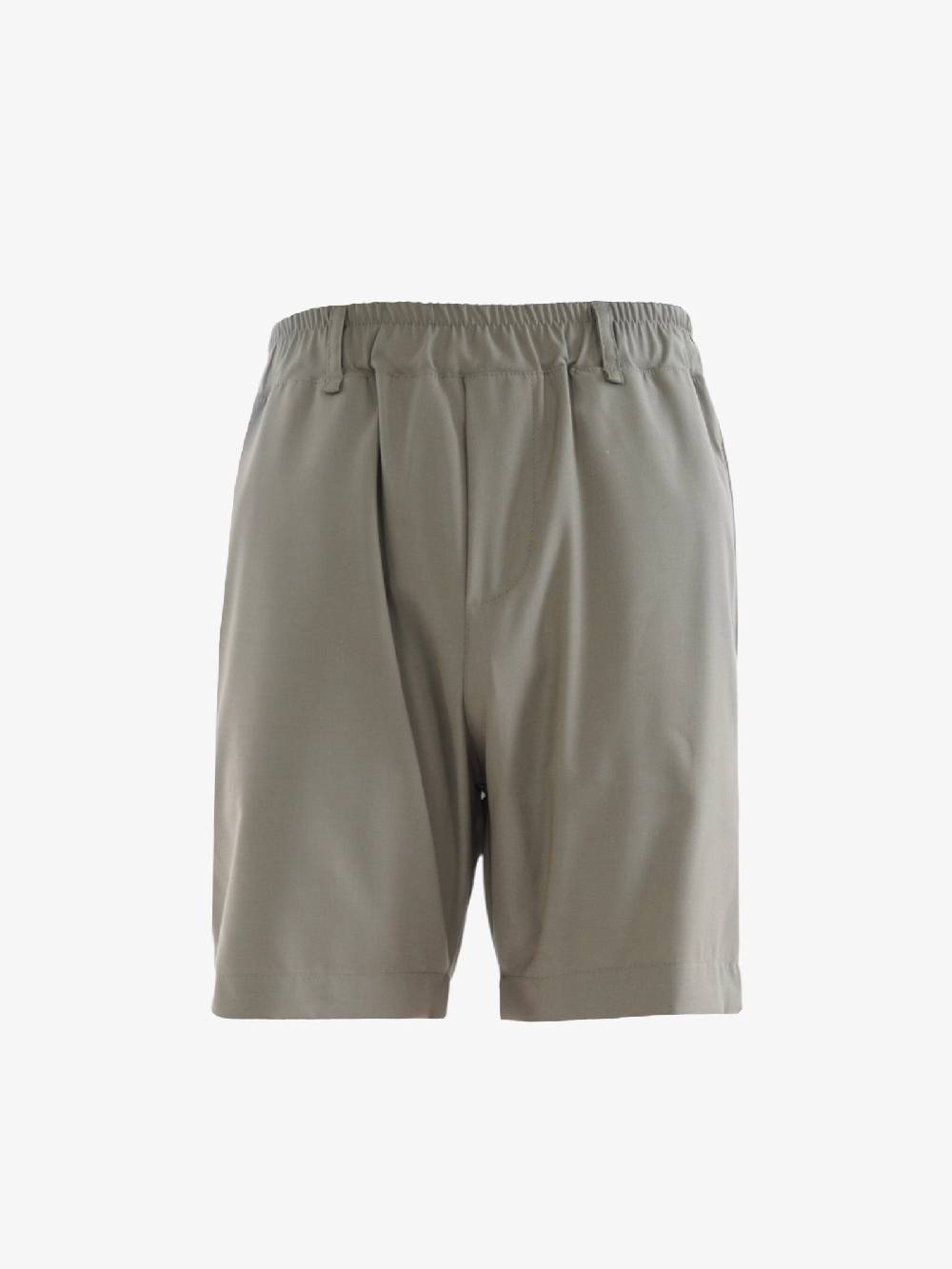 PRIME Bermuda AG6325 uomo con elastico in vita verde militare