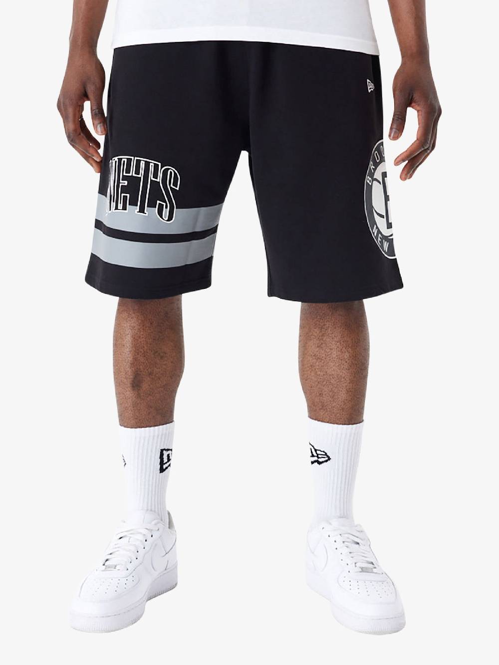 NEW ERA Bermuda Brooklyn Nets NBA Arch Graphic 60435423 Uomo Cotone Nero