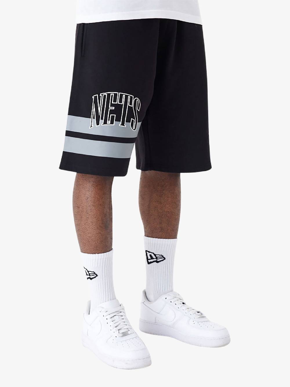 NEW ERA Bermuda Brooklyn Nets NBA Arch Graphic 60435423 Uomo Cotone Nero