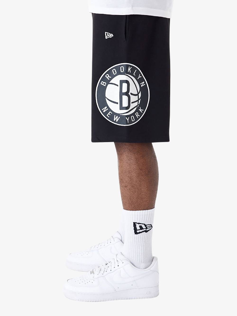 NEW ERA Bermuda Brooklyn Nets NBA Arch Graphic 60435423 Uomo Cotone Nero