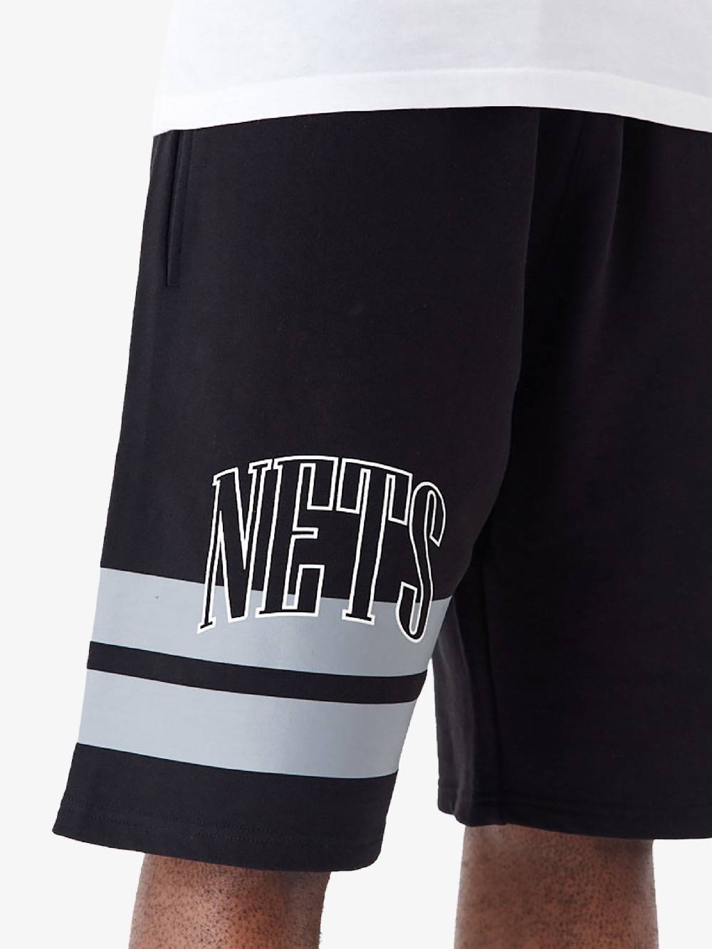 NEW ERA Bermuda Brooklyn Nets NBA Arch Graphic 60435423 Uomo Cotone Nero