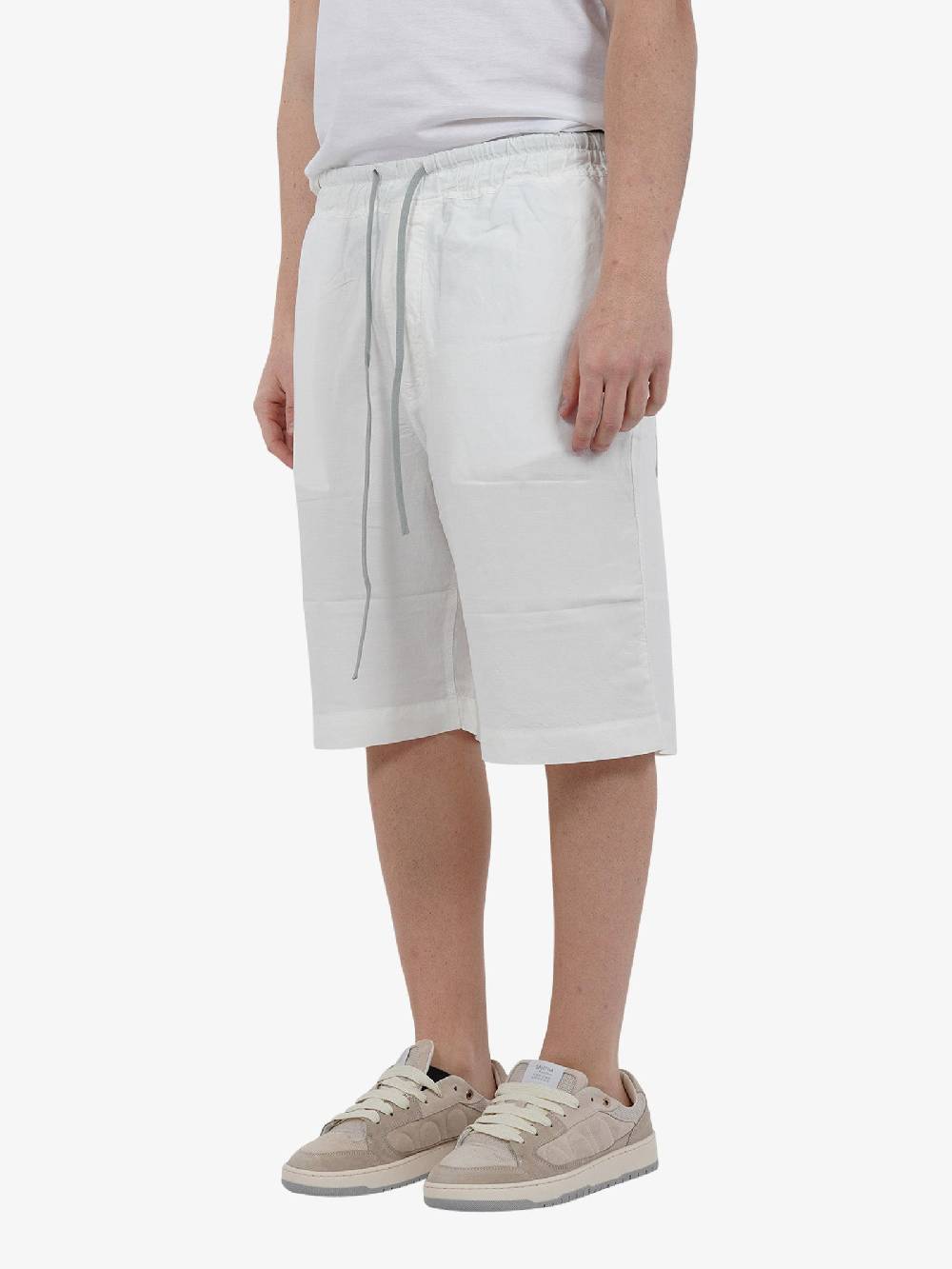 STATE OF ORDER Bermuda BUFFALO/S SO1PSS240009 Uomo Viscosa Bianco