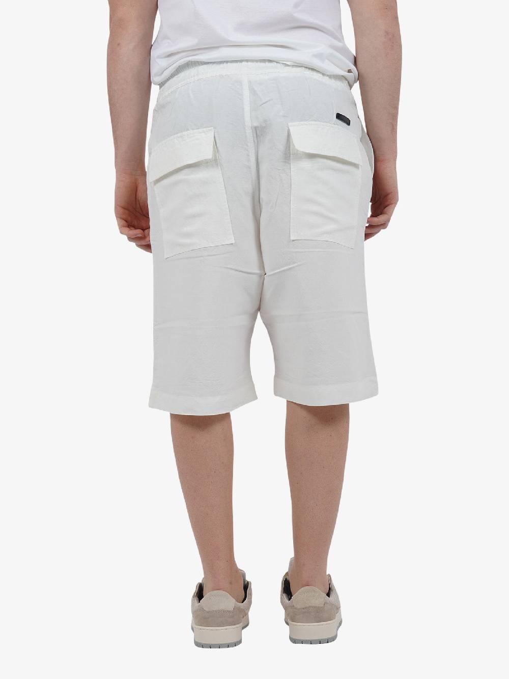 STATE OF ORDER Bermuda BUFFALO/S SO1PSS240009 Uomo Viscosa Bianco