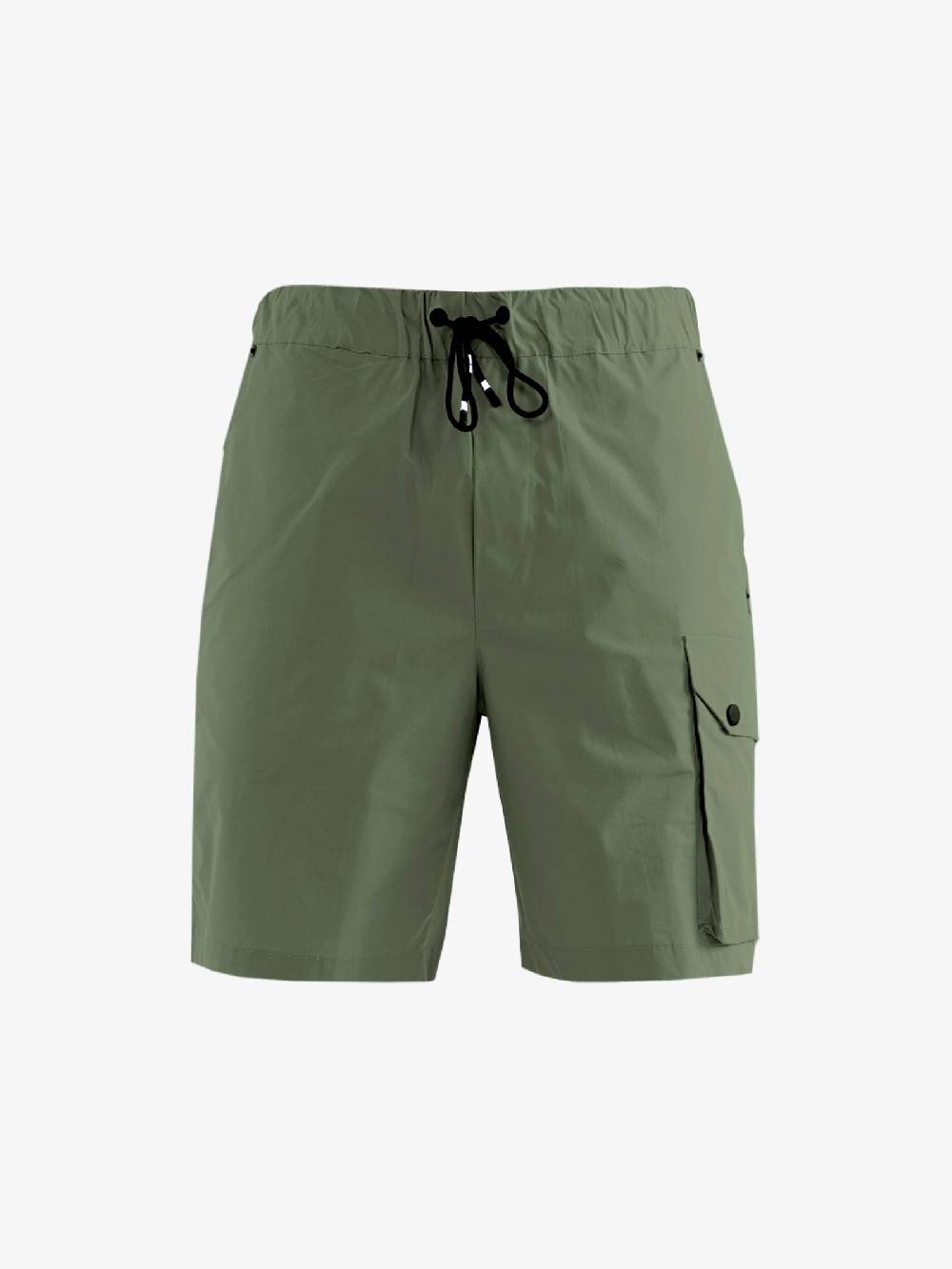 WHITE OVER Bermuda Cargo 00406 Uomo In Cotone Verde