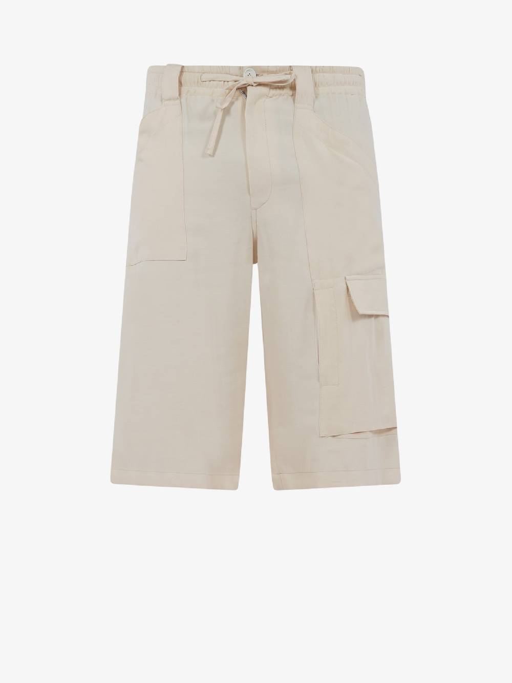 C93 Bermuda Cargo Con Tasca Laterale 2170C477 Uomo Viscosa Beige