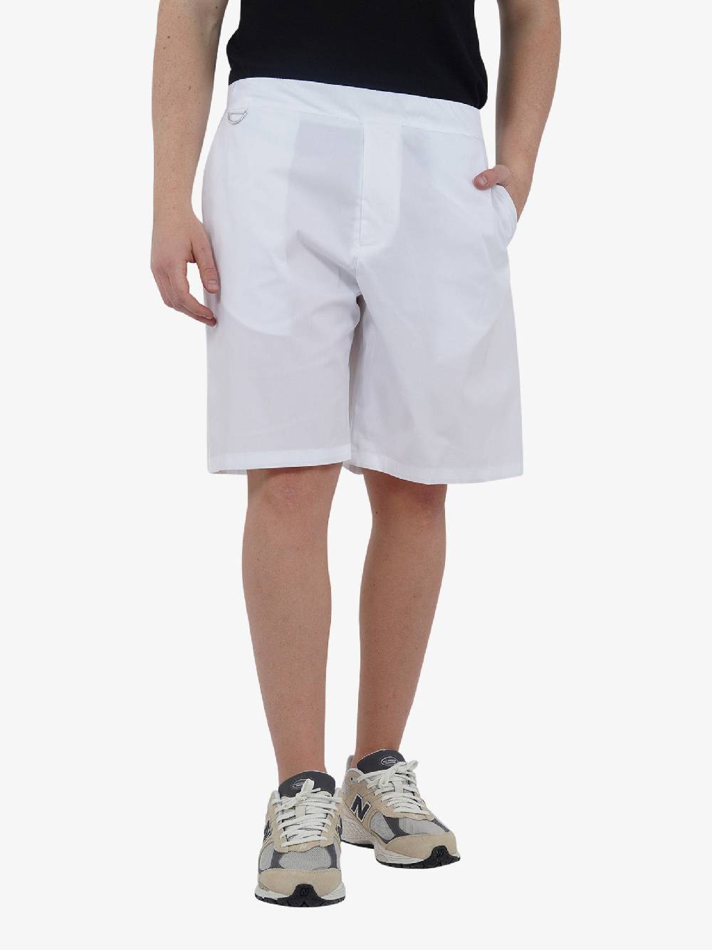 LOW BRAND Bermuda Combo Fly L1PSS246777 Uomo Cotone Bianco