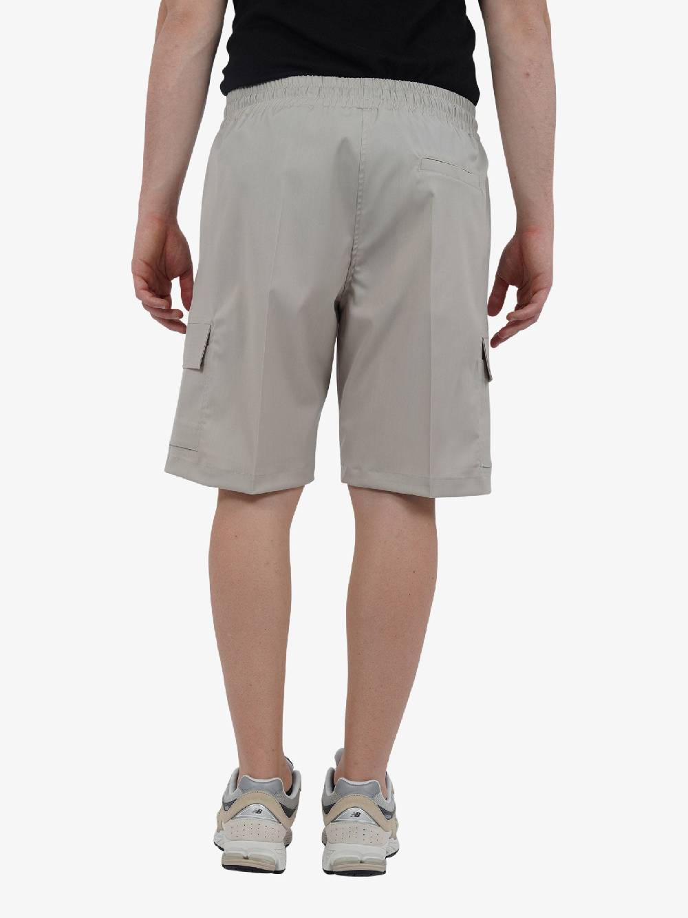 YES LONDON Bermuda Con Tasconi XS4211 Uomo Lana Panna