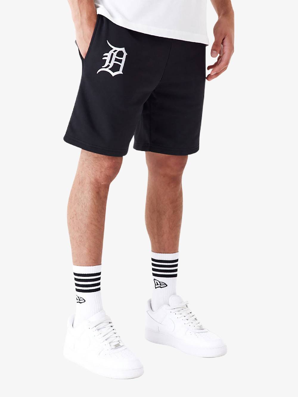 NEW ERA Bermuda Detroit Tigers League Essential 60493975 Uomo Cotone Nero