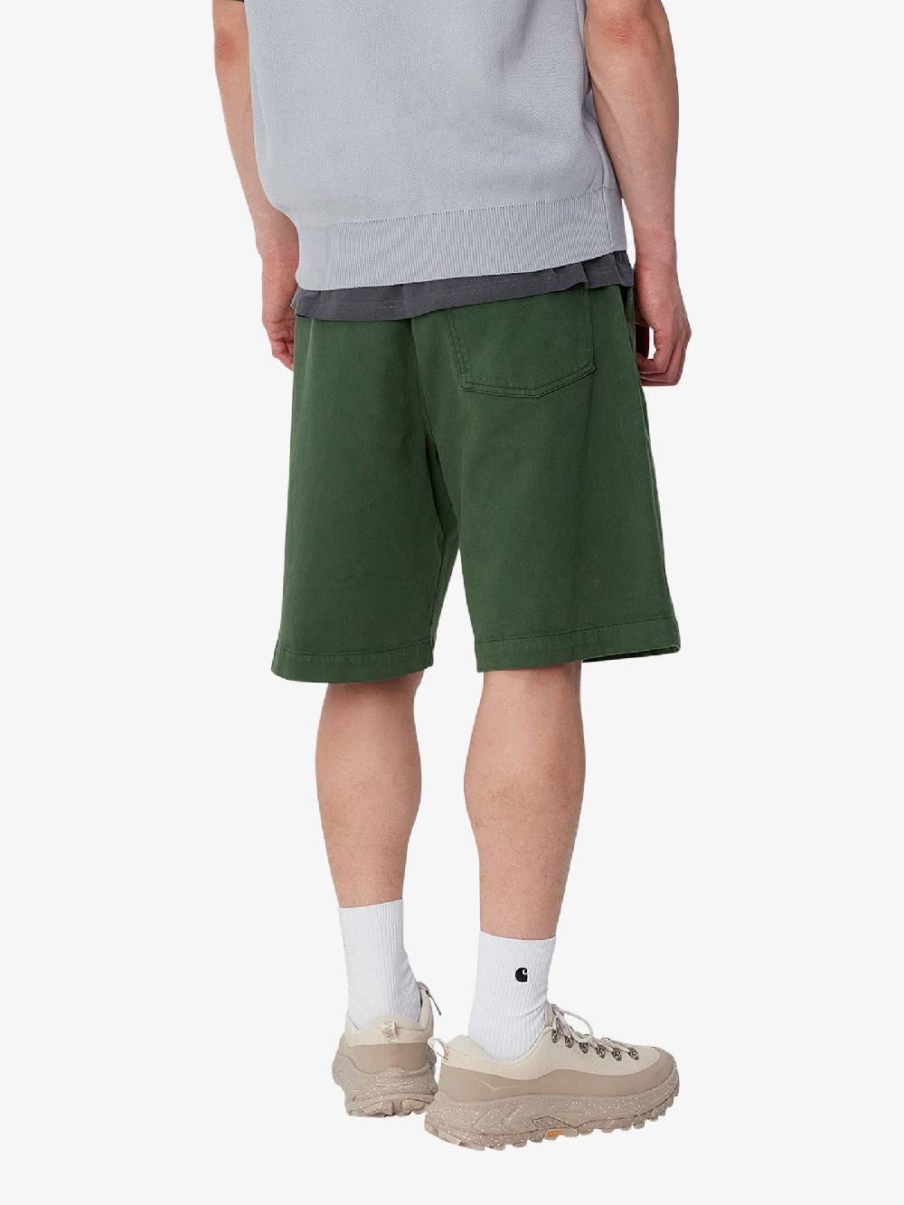 CARHARTT WIP Bermuda Floyde I033587_ Uomo Cotone Verde