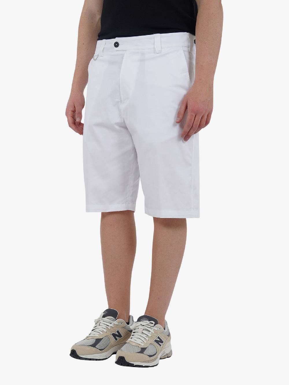 LOW BRAND Bermuda Ford Lux L1PSS246761 Uomo Cotone Bianco