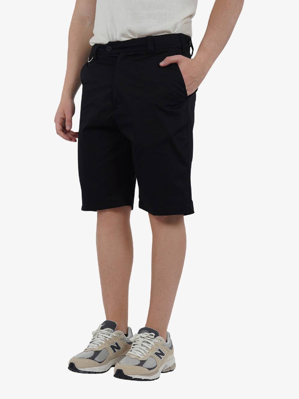 LOW BRAND Bermuda Ford Lux L1PSS246761 Uomo Cotone Nero