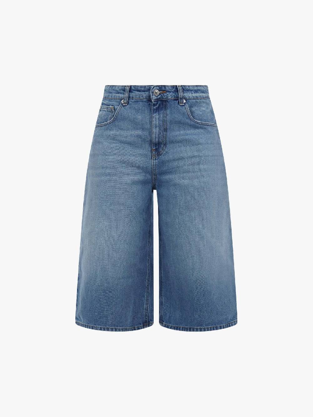 VICOLO Bermuda Jeans Lungo DB5340 Donna Cotone Denim