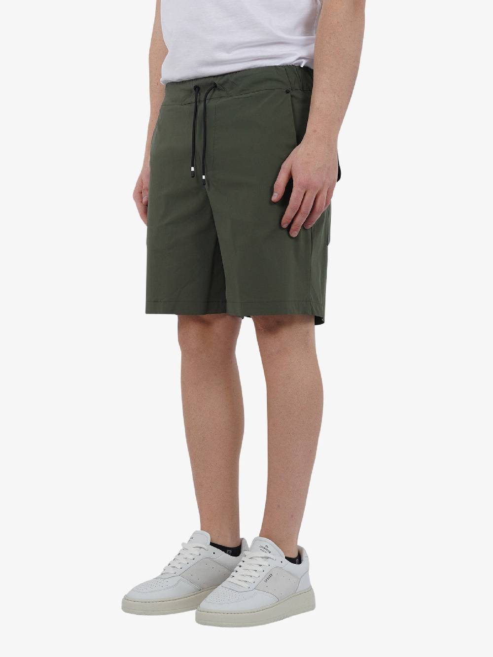 WHITE OVER Bermuda ROLDAN BER/802 Uomo Cotone Verde