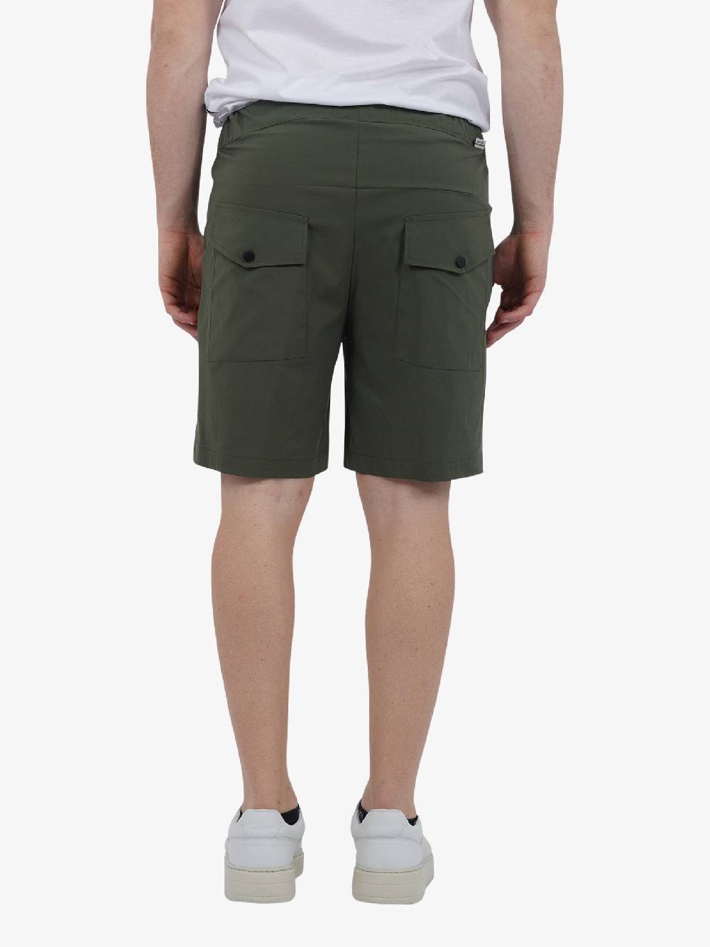 WHITE OVER Bermuda ROLDAN BER/802 Uomo Cotone Verde