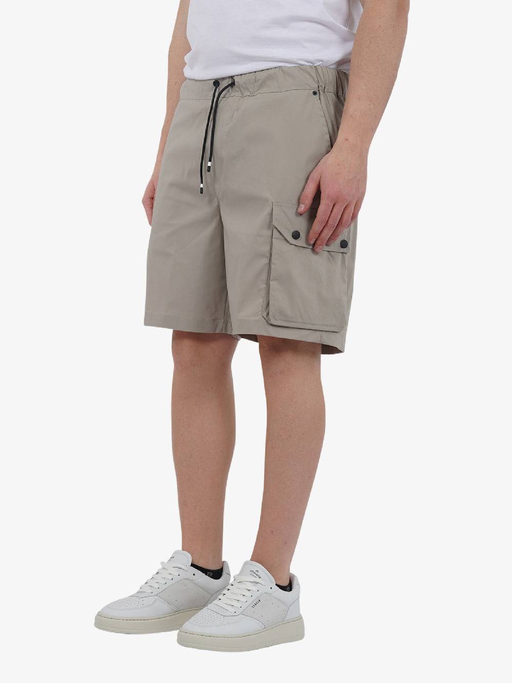 WHITE OVER Bermuda SHAHIR BER/801 Uomo Cotone Beige