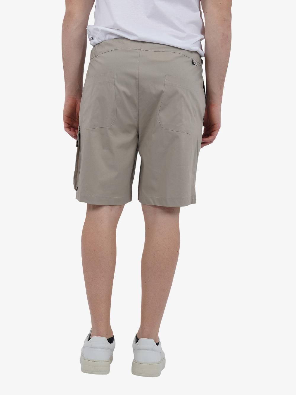 WHITE OVER Bermuda SHAHIR BER/801 Uomo Cotone Beige