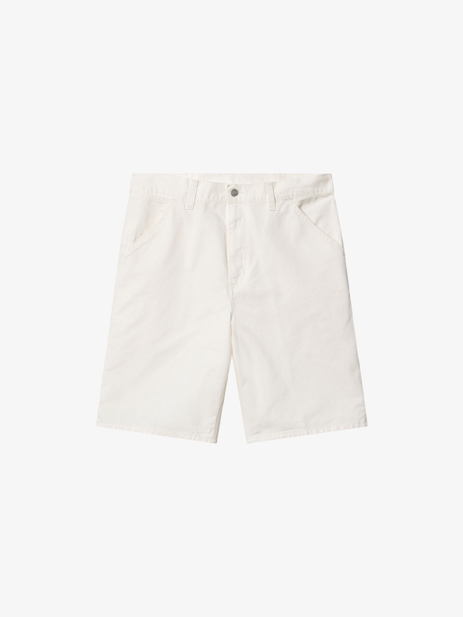 CARHARTT WIP Bermuda Single Knee Short I031504_ Uomo Cotone Bianco