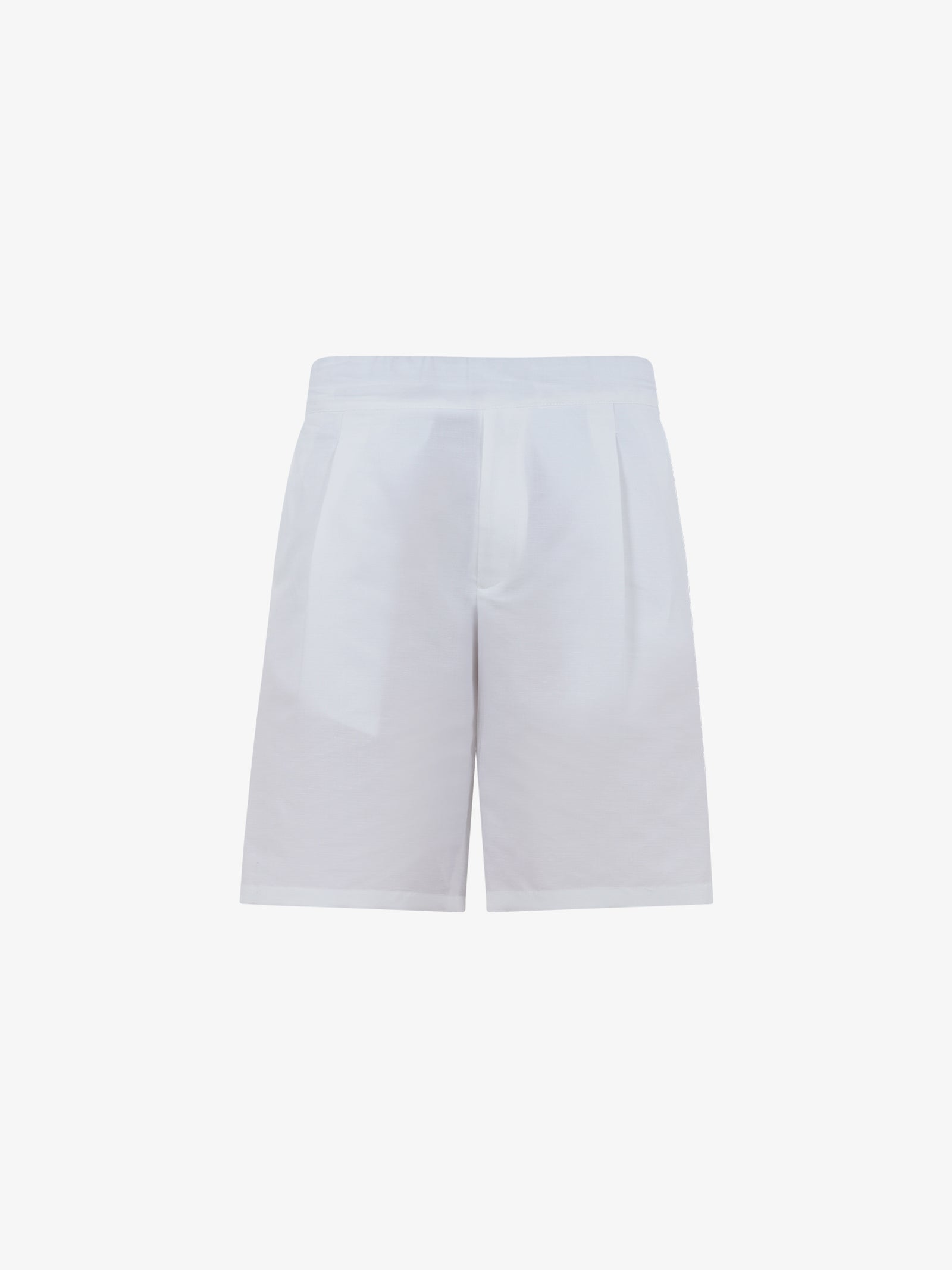 LOW BRAND Bermuda Tokyo L1PSS246765 Uomo Lino Bianco