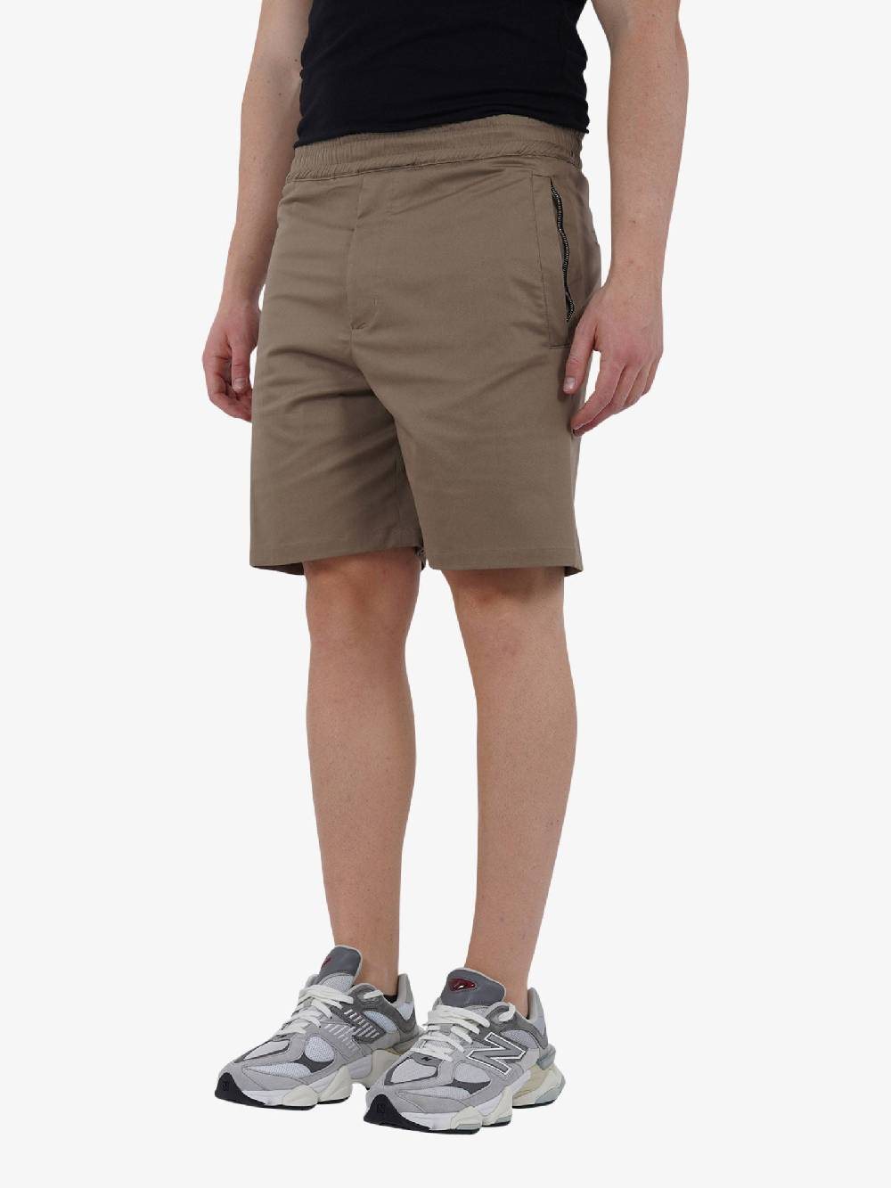 LOW BRAND Bermuda Tokyo Zip Lux L1PSS246771 Uomo Cotone Beige