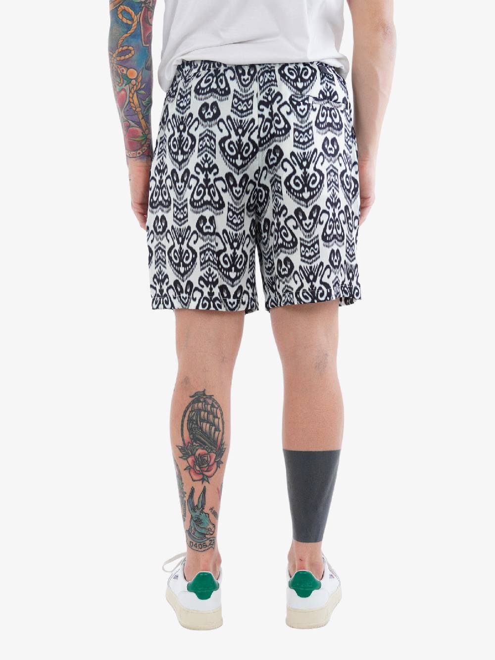 LOW BRAND Bermuda Uomo Multicolor In Viscosa Con Stampa