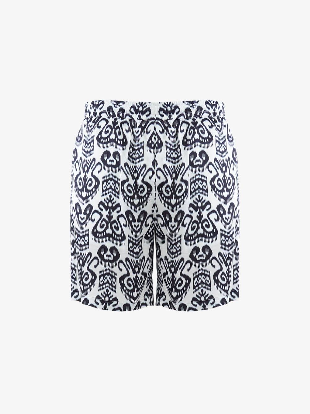 LOW BRAND Bermuda uomo multicolor in viscosa con stampa