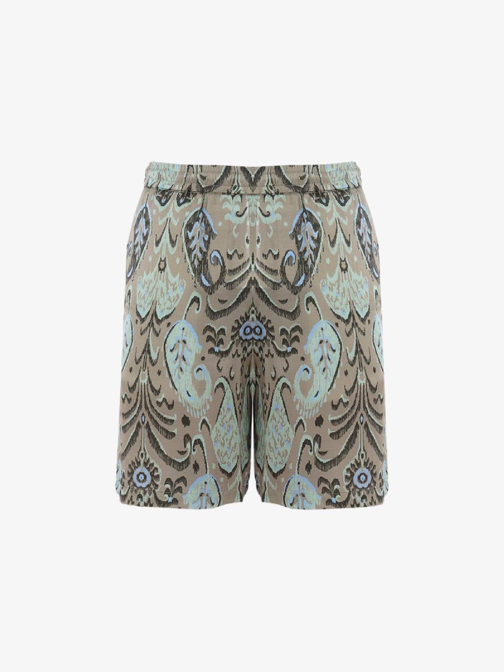 LOW BRAND Bermuda uomo multicolore verde con stampa