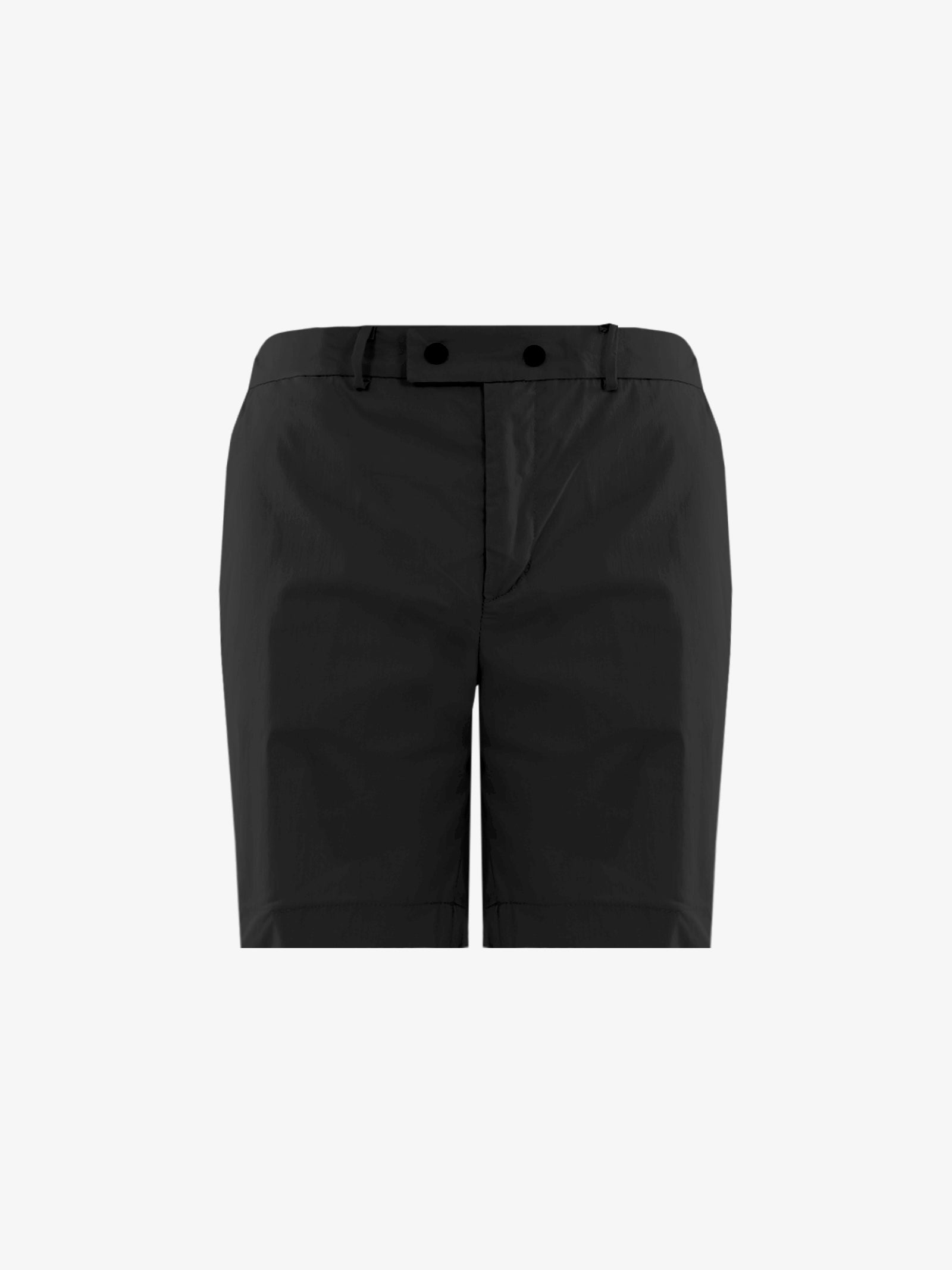 WHITE OVER Bermuda Wall Kill Uomo In Misto Cotone Nero Doppio Bottone