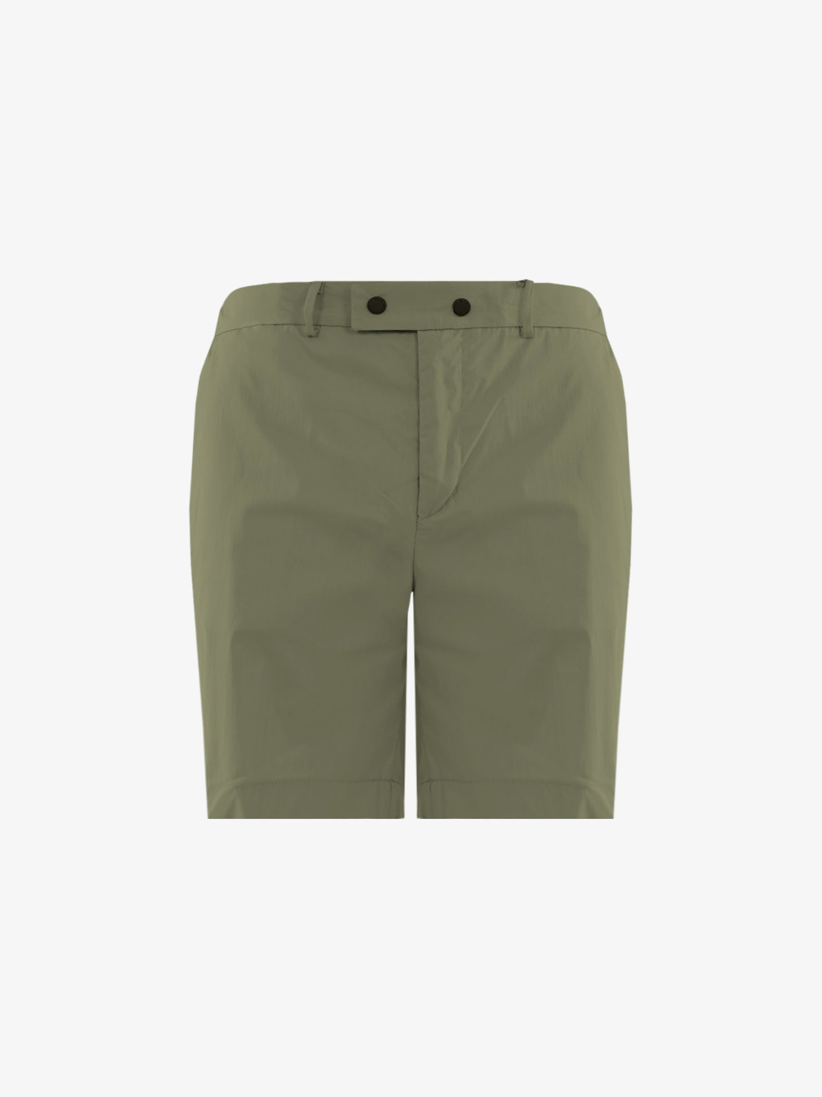 WHITE OVER Bermuda Wall Kill Uomo In Misto Cotone Verde Doppio Bottone