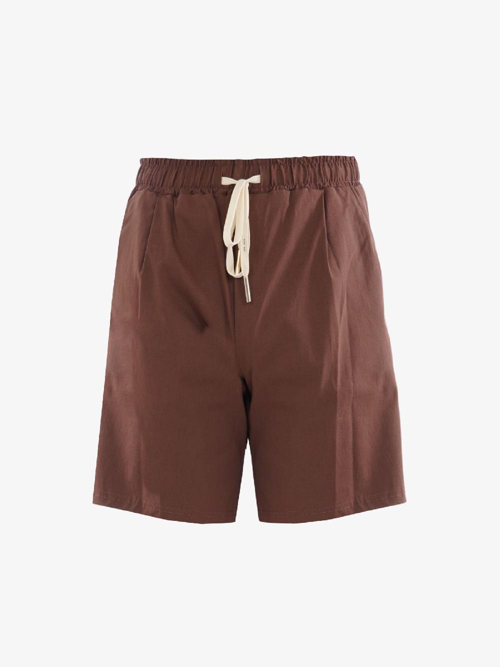 YES LONDON Bermuda XS4187 uomo in cotone coccio elastico in vita