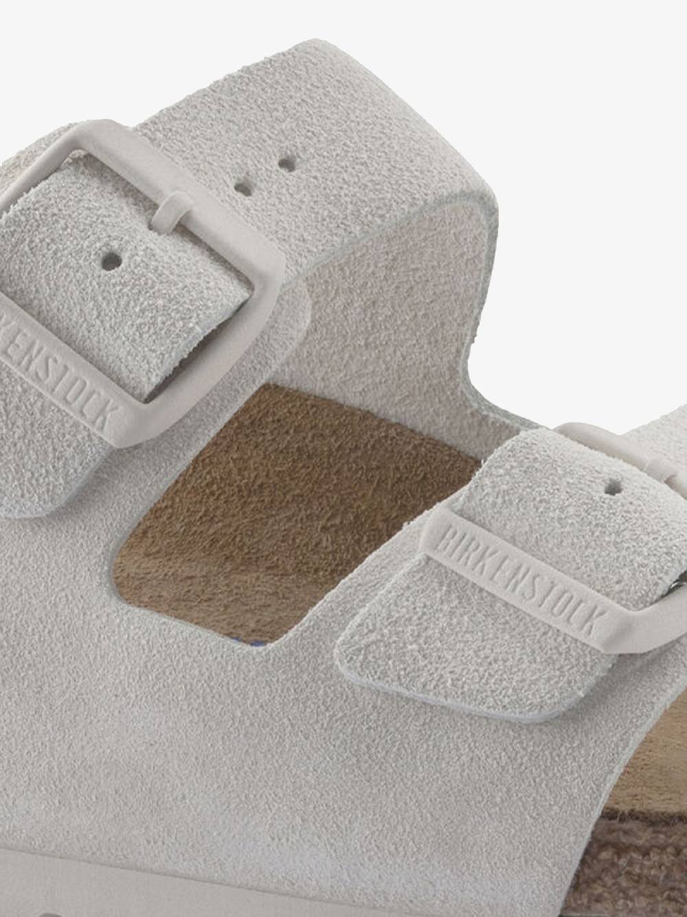 BIRKENSTOCK Ciabatte Arizona SFB Uomo Panna