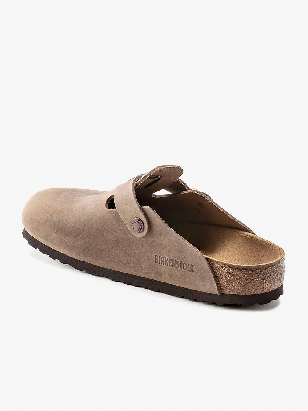 BIRKENSTOCK Ciabatte Boston 960813 Pelle Marrone