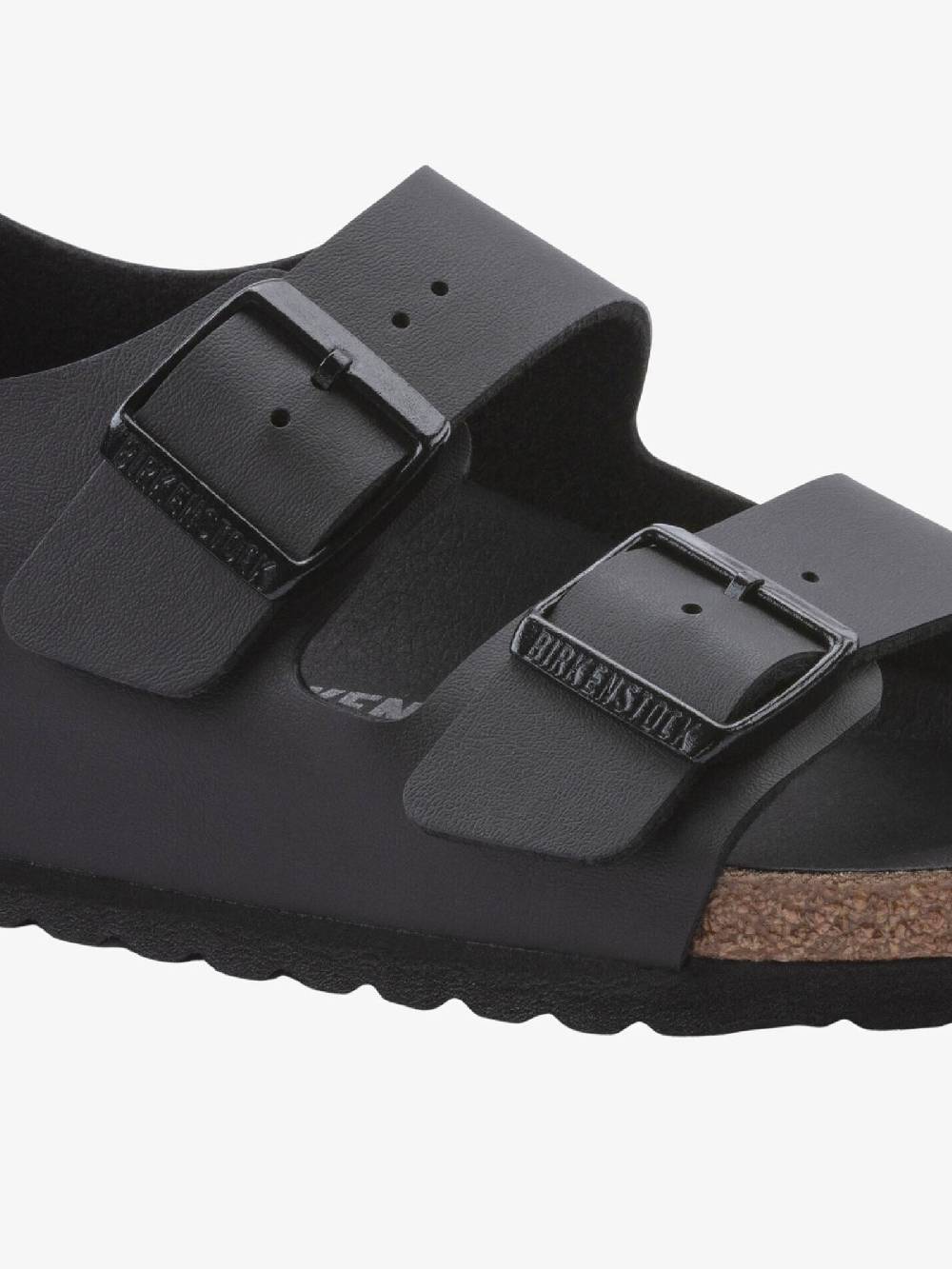 BIRKENSTOCK Ciabatte Milano BS Uomo Nere