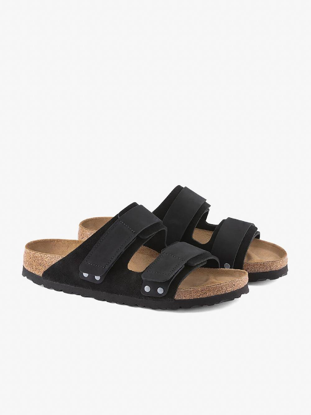 BIRKENSTOCK Ciabatte Uji 1024832 Pelle Nero