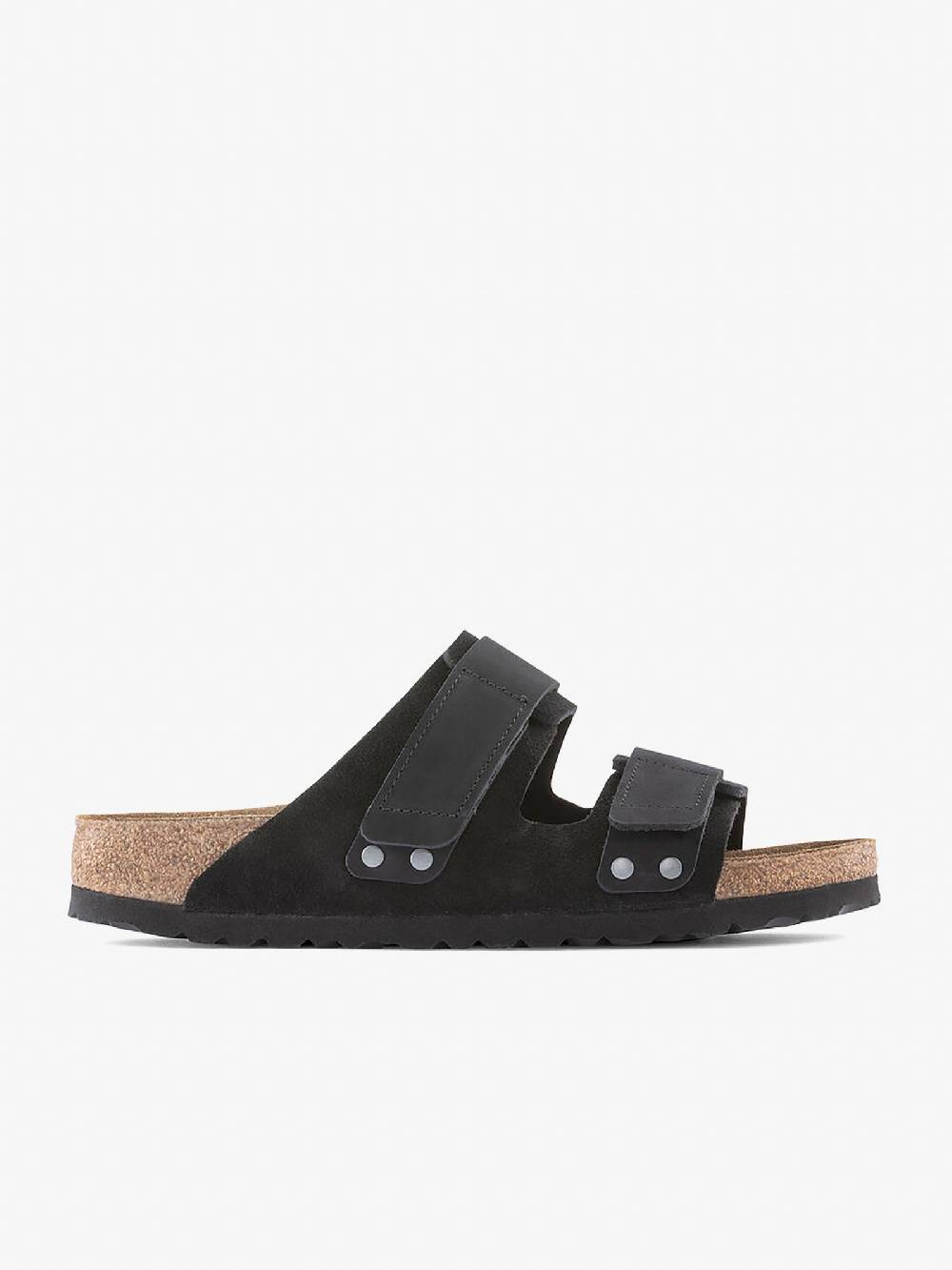 BIRKENSTOCK Ciabatte uji 1024832 pelle nero