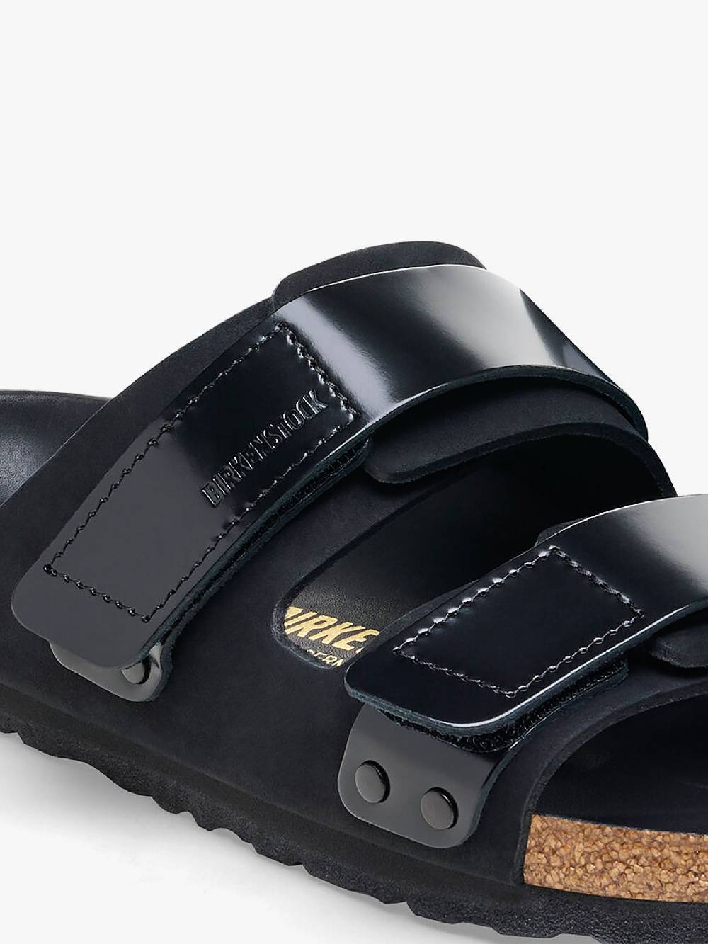 BIRKENSTOCK Ciabatte Uji 1026570 Donna Pelle Nero