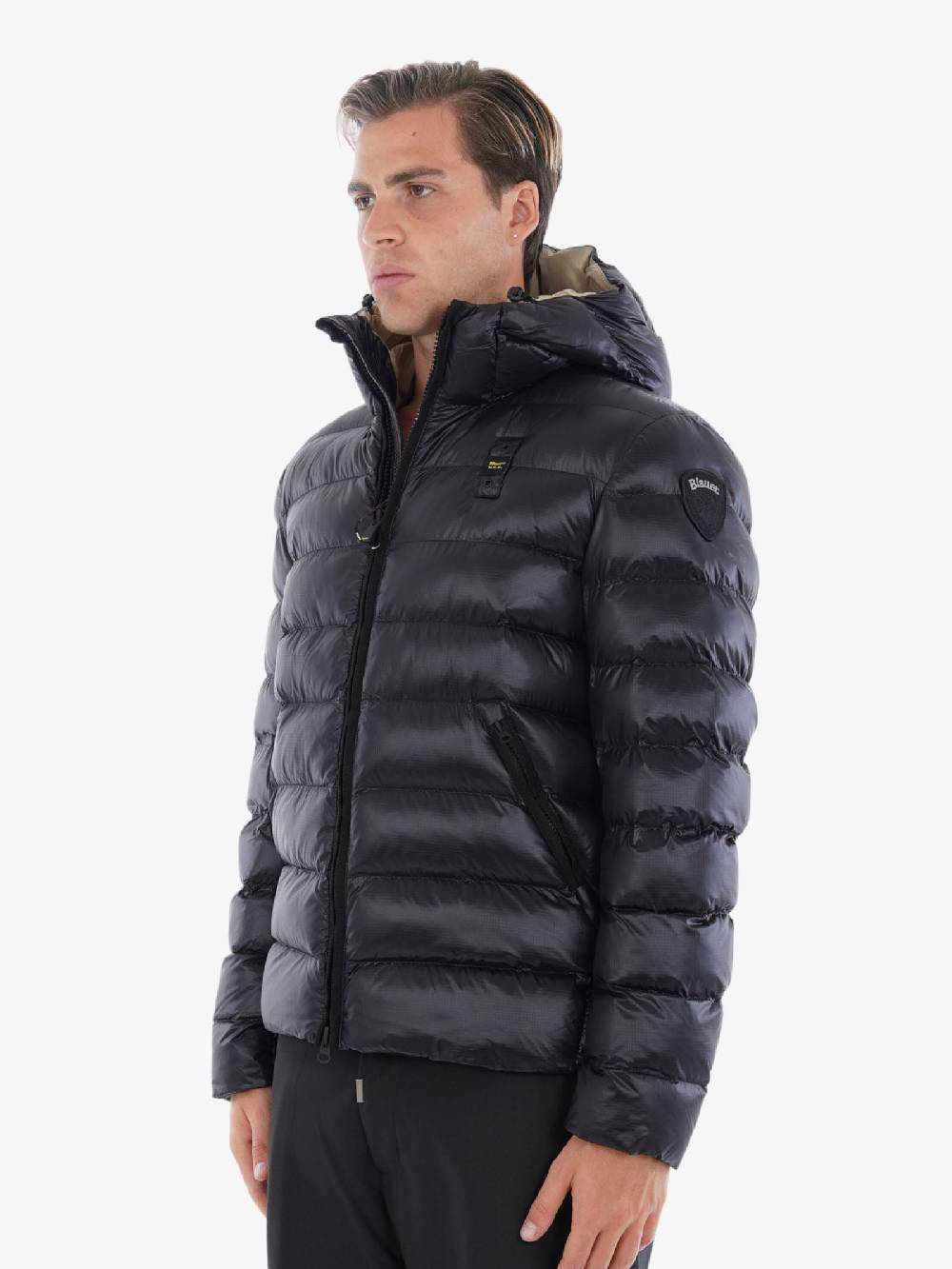 BLAUER Piumino In Nylon Uomo Eco Adams Nero