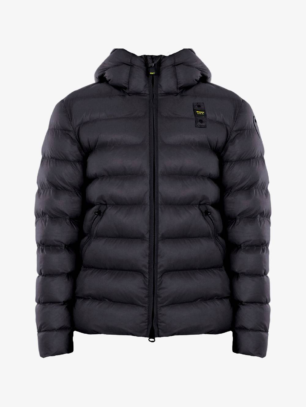 BLAUER Piumino in nylon uomo Eco Adams nero