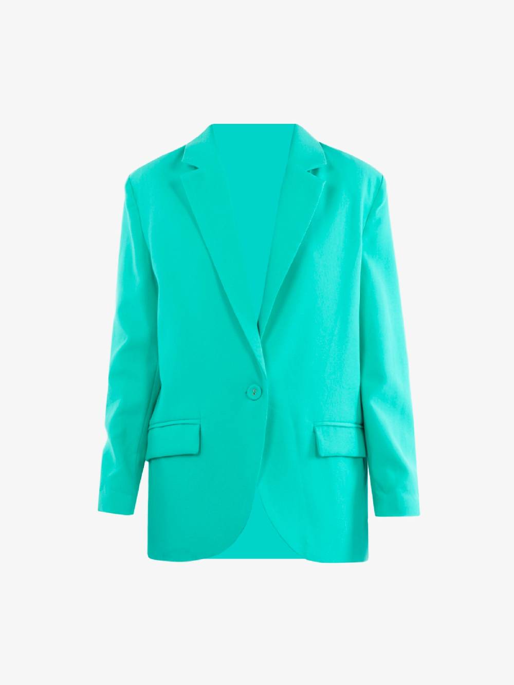 SOUVENIR Blazer Donna Viscosa Verde Modello Elegante Menta